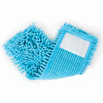 Насадка МОП плоская для швабры/держателя 40 см, карманы (ТИП К), микрофибра букли/синель, ворс 2 см, LAIMA, 603119