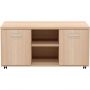 Тумба MS_Grand сервисная мобильная Gr-31 120x45x60 дуб Шамони светлый