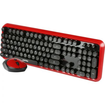 Набор клавиатура+мышь Smartbuy 620382AG черно-красный (SBC-620382AG-RK)