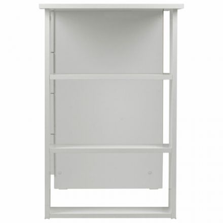 Стол письменный/компьютерный BRABIX "Scandi CD-016", 1100х500х750 мм, 4 ящика, белый, 641891, ЦБ013707-1