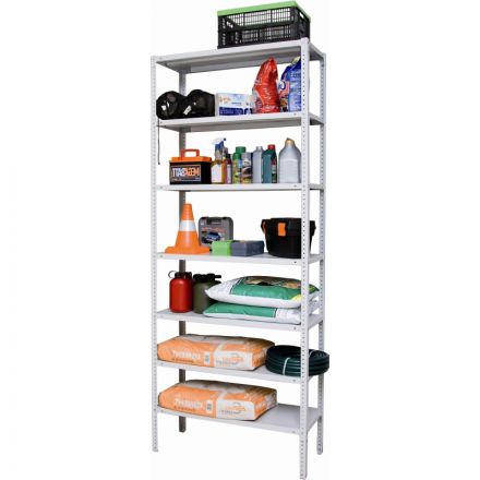 Стеллаж металлический P_МС-257/300 с 7-ю полками 1000x300x2500 Стеллаж металлический P_МС-257/300 с 7-ю полками 1000x300x2500