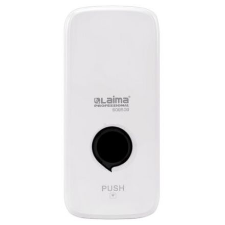 Дозатор для жидкого мыла LAIMA PROFESSIONAL PREMIUM, НАЛИВНОЙ, 1 л, белый, ABS-пластик, 609509