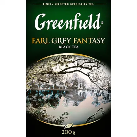 Чай черный Greenfield Earl Grey Fantasy листовой, 200 г 0794-10