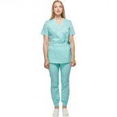 Костюм для медицинского персонала жен. М24 КБР бирюзовый 54 (158-164) Костюм для медицинского персонала жен. М24 КБР бирюзовый 54 (158-164)