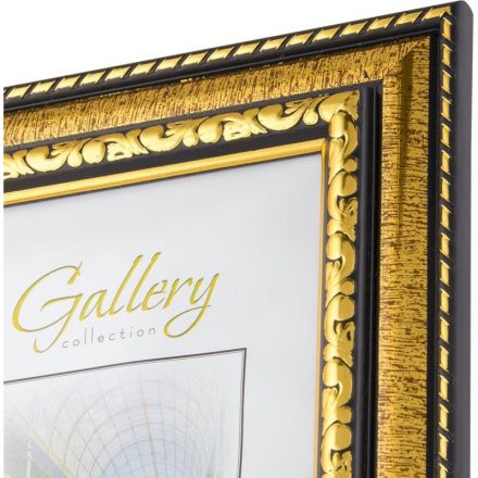 Рамка Gallery Версаль А2 40x60 см пластиковый багет 29 мм золотистая Рамка Gallery Версаль А2 40x60 см пластиковый багет 29 мм золотистая