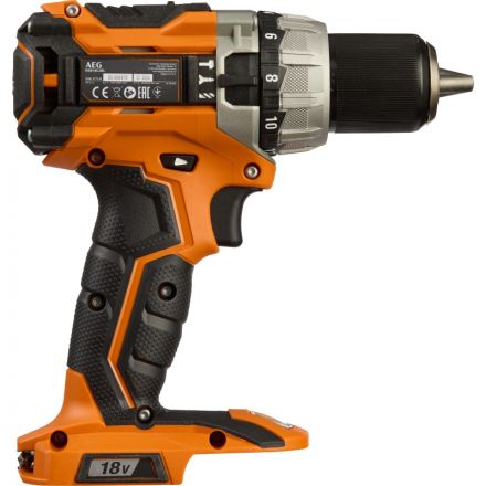 Дрель-шуруповерт бесщеточная ударн AEG BSB18C2BL-0 без АКБ и ЗУ 4935472009