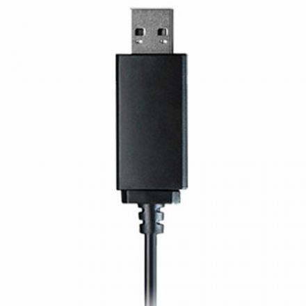 Наушники с микрофоном (гарнитура) A4TECH HU-10, проводные, 2 м, USB, черные, 1611400 Наушники с микрофоном (гарнитура) A4TECH HU-10, проводные, 2 м, USB, черные, 1611400
