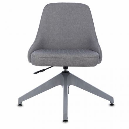 Кресло для приемных и переговорных CH-340GLZ, ткань, серое, 1923860 Кресло для приемных и переговорных CH-340GLZ, ткань, серое, 1923860