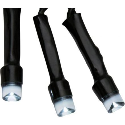 Гирлянда светодиодная Твинкл Лайт 10 м, тем-зел ПВХ,80 LED,белый 303-045