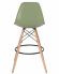Стул барный DOBRIN DSW BAR, ножки светлый бук, цвет мятный (NX-G-09)