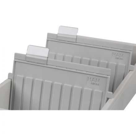 Картотека для карточек Han А6 на 1300 карточек (347x171x76 мм, открытая)