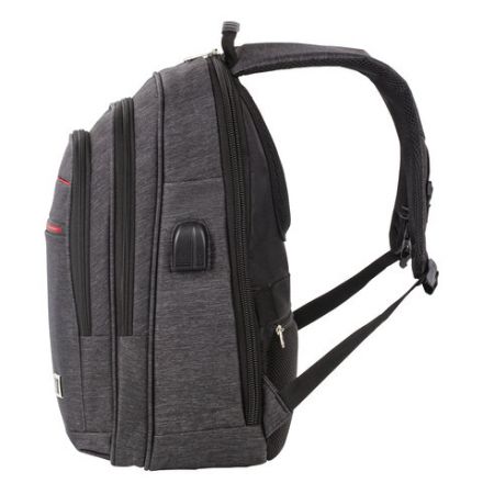 Рюкзак BRAUBERG FUNCTIONAL с отделением для ноутбука, 3 отделения, USB-порт, "Progress", 48х14х34 см, 229873