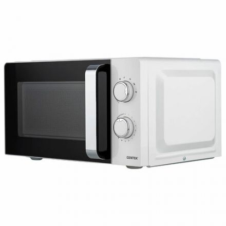 Микроволновая печь CENTEK CT-1575, объем 20 л, мощность 700 Вт, механическое управление, белая, CT-1575 White Микроволновая печь CENTEK CT-1575, объем 20 л, мощность 700 Вт, механическое управление, белая, CT-1575 White