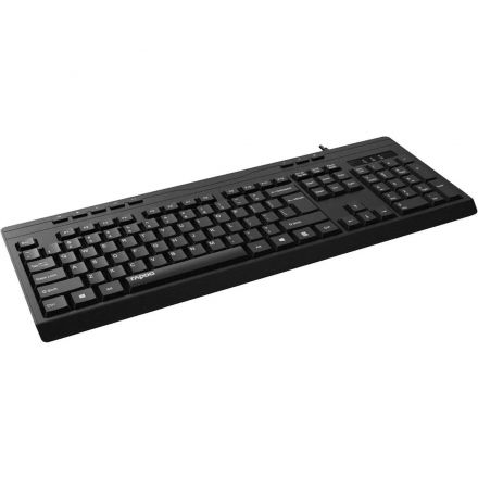 Клавиатура RAPOO проводная NK2400, цвет - черный Клавиатура RAPOO проводная NK2400, цвет - черный