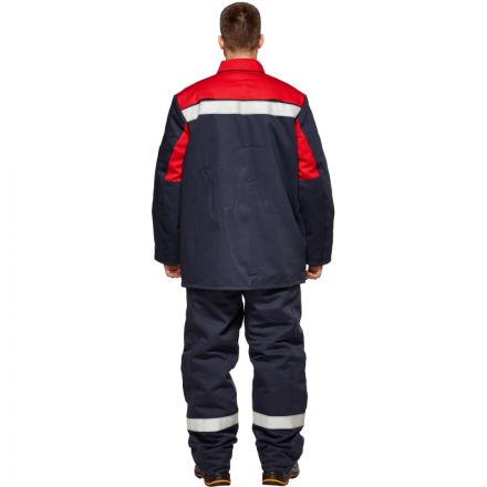 Костюм сварщика утепленный 100% х/б 450г/м2(модель КС04ОТ) (р.56-58)182-188 Костюм сварщика утепленный 100% х/б 450г/м2(модель КС04ОТ) (р.56-58)182-188