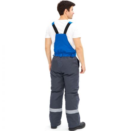 Костюм рабочий зимний з09-КПК с СОП антистат сер/син (р.56-58) 182-188 Костюм рабочий зимний з09-КПК с СОП антистат сер/син (р.56-58) 182-188