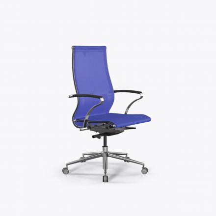 Кресло SynchroSit 10 B2-107K - T /Km00/Nb00/K15cL(M23.B23.G18.W13) Васильковый