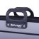 Папка-портфель пластиковая БОЛЬШОГО ФОРМАТА BRAUBERG "ПОРТФОЛИО", А3 (470х380х130 мм), 3 отделения, серая, 223080