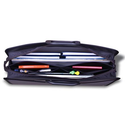 Папка-портфель пластиковая БОЛЬШОГО ФОРМАТА BRAUBERG "ПОРТФОЛИО", А3 (470х380х130 мм), 3 отделения, серая, 223080 Папка-портфель пластиковая БОЛЬШОГО ФОРМАТА BRAUBERG "ПОРТФОЛИО", А3 (470х380х130 мм), 3 отделения, серая, 223080