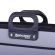 Папка-портфель пластиковая БОЛЬШОГО ФОРМАТА BRAUBERG "ПОРТФОЛИО", А3 (470х380х130 мм), 3 отделения, серая, 223080