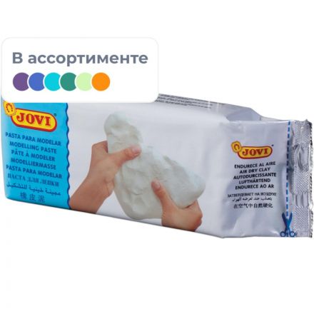 Глина белая для моделирования Jovi 250 г
