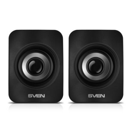 Колонки компьютерные SVEN 130, 2.0, 6 Вт, питание USB, черные, SV-020224 Колонки компьютерные SVEN 130, 2.0, 6 Вт, питание USB, черные, SV-020224
