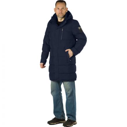 Куртка-парка муж.с капюшоном ТМ Vizani цв.синий(р-p 2XL) Куртка-парка муж.с капюшоном ТМ Vizani цв.синий(р-p 2XL)