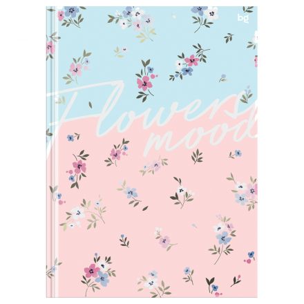 Бизнес-блокнот А4, 80л., BG "Цветы. Паттерн", матовая ламинация, выб. лак