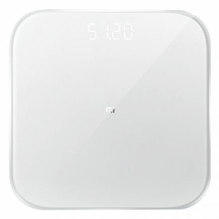 Весы напольные XIAOMI Mi Smart Scale 2, электронные, максимальная нагрузка 150 кг, квадрат, стекло, белые, NUN4056GL