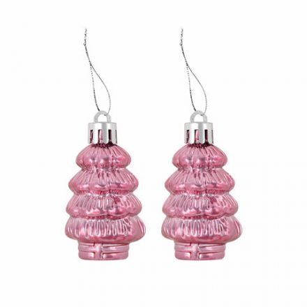 Шары новогодние ёлочные "Elegant Pink" 77 предметов, розовый/белый, ЗОЛОТАЯ СКАЗКА, 591715