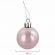 Шары новогодние ёлочные "Elegant Pink" 77 предметов, розовый/белый, ЗОЛОТАЯ СКАЗКА, 591715