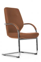 Кресло Alonzo-CF С1711 Светло-коричневый (MB915) натуральная кожа 68*68*102-108