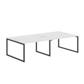 Стол 4-х местный XQWST 2814 Белый/Антрацит 2806х1406х750 Стол 4-х местный XQWST 2814 Белый/Антрацит 2806х1406х750