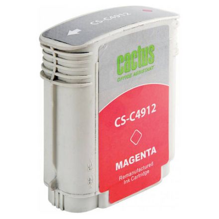 Картридж струйный CACTUS (CS-C4912) для плоттеров HP DesignJet 500/510/800, пурпурный Картридж струйный CACTUS (CS-C4912) для плоттеров HP DesignJet 500/510/800, пурпурный