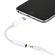 Переходник для наушников с iPhone LIGHTNING на AUX (MINI JACK 3.5 мм), SONNEN, 0,1 м, белый, 513565