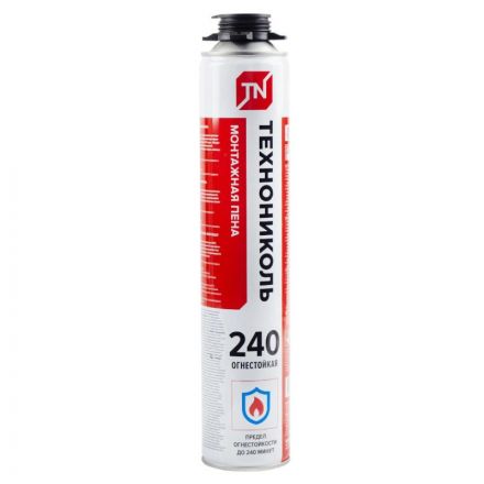 Пена монтажная Технониколь PROFESSIONAL 240 810 Г огнестойкая (239445) Пена монтажная Технониколь PROFESSIONAL 240 810 Г огнестойкая (239445)