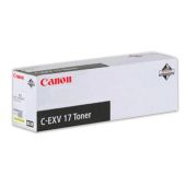 Тонер CANON (C-EXV17Y) iR4080/4580/5185, желтый, оригинальный, ресурс 30000 стр., 0259B002
