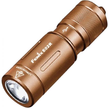 Фонарь Fenix E02R, коричневый , E02RBN Фонарь Fenix E02R, коричневый , E02RBN