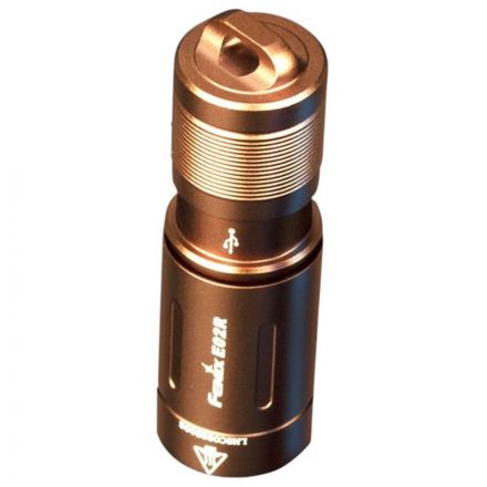 Фонарь Fenix E02R, коричневый , E02RBN Фонарь Fenix E02R, коричневый , E02RBN