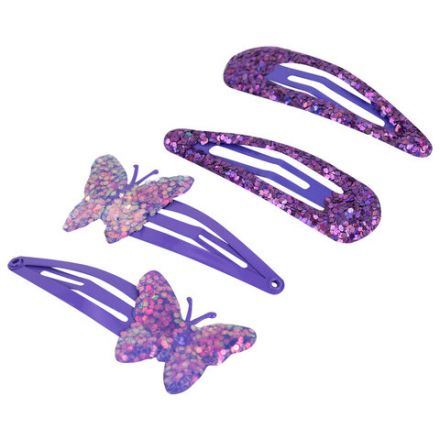 Заколки для волос НАБОР 4 шт., 5 см, клик-клак, с декоративными элементами, АССОРТИ, MONTE VITA (МОНТЕ ВИТА), 457090 Заколки для волос НАБОР 4 шт., 5 см, клик-клак, с декоративными элементами, АССОРТИ, MONTE VITA (МОНТЕ ВИТА), 457090