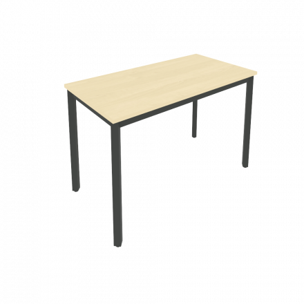 Slim Стол письменный на металлокаркасе С.СП-4.1 Клён/Антрацит металл 1180*600*750