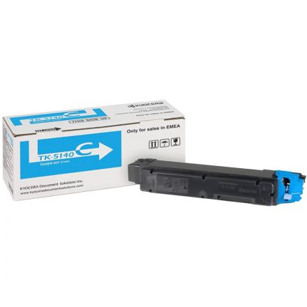 Тонер-картридж Kyocera TK-5140C голубой оригинальный