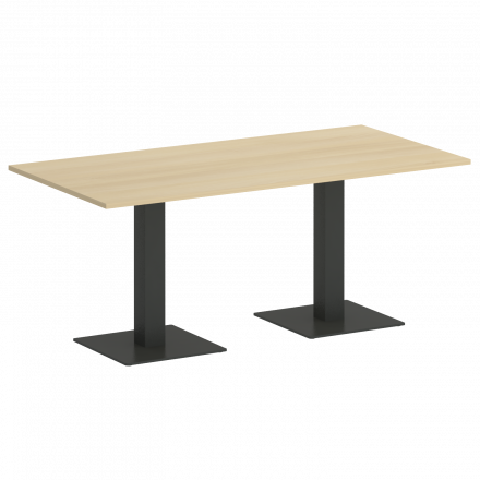 Home Office Стол прямоугольный VR.SP-5-180.2 Акация/Антрацит металл 1800*900*750