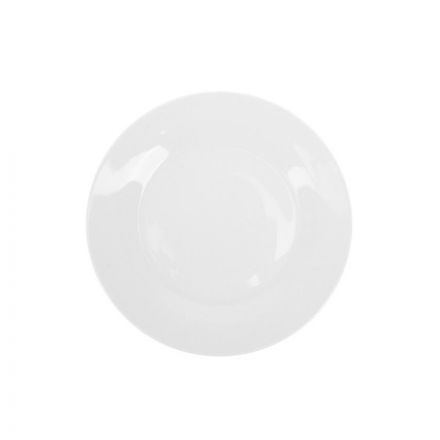 Тарелка Collage мелкая, фарфоровая, белая, d=17,5см, (фк718)