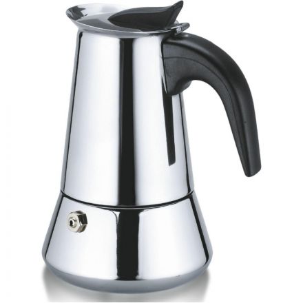 Кофеварка гейзерная Italco INDUCTION, 6 чаш (сталь)