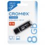 Флеш-диск 8 GB, CROMEX (КРОМЕКС) Standard USB 2.0, черный, 514157 Флеш-диск 8 GB, CROMEX (КРОМЕКС) Standard USB 2.0, черный, 514157