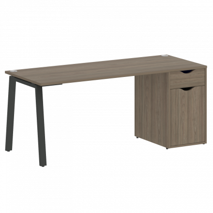 Home Office Стол письменный VR.SP-3-178.1.A Вяз/Антрацит металл 1780*720*750