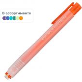 Ластик KOH-I-NOOR в телескопическом пластиковом держателе 9736 ассорти