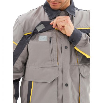 Костюм рабочий летний муж. л31-КПК св.сер./сер (р.56-58) 170-176