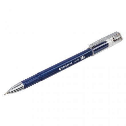 Ручка шариковая масляная BRAUBERG "Oxet", СИНЯЯ, корпус синий, игольчатый узел 0,7 мм, линия письма 0,35 мм, 143002 Ручка шариковая масляная BRAUBERG "Oxet", СИНЯЯ, корпус синий, игольчатый узел 0,7 мм, линия письма 0,35 мм, 143002